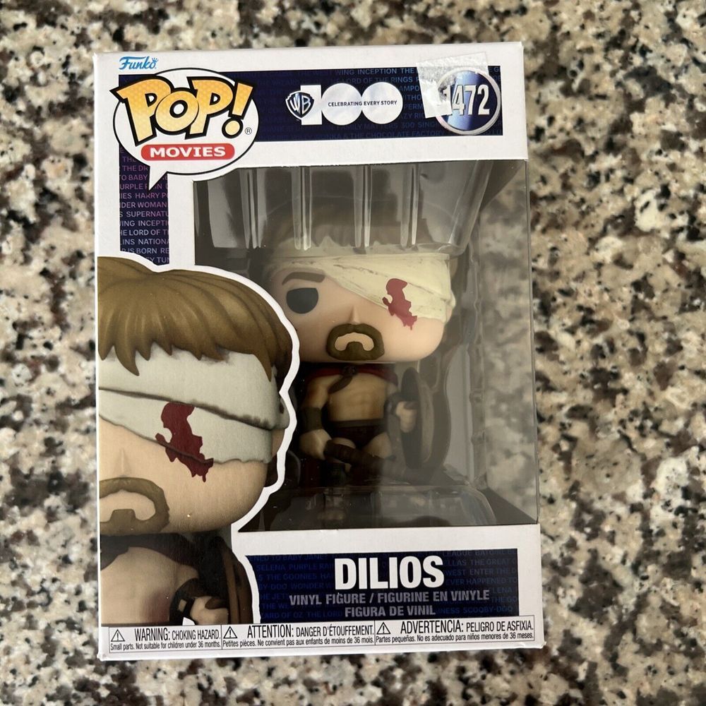 Funko Pop - 300 - Dilios - Warner‎ Bros 100 WB100 Vinyl Figure # 1472
